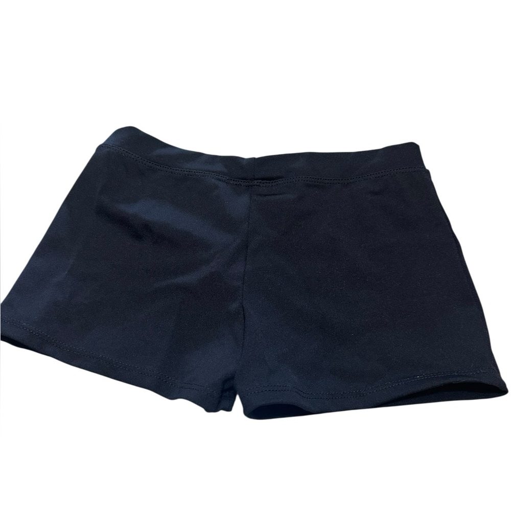 Capezio Girls’ Black Stretch Booty Shorts - Picture 6 of 11